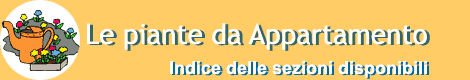 Indice delle sezioni disponibili